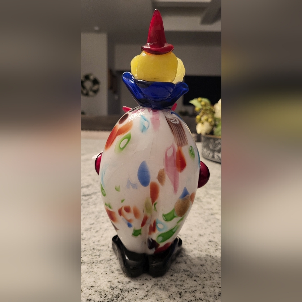 Murano Glass Clown - Picture 2 of 5